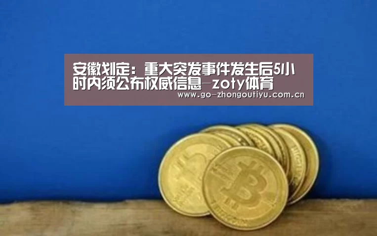 安徽划定:重大突发事件发生后5小时内须公布权威信息-zoty体育(图3) 中欧体育官网